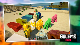 ゴーレム Mod マスター Minecraft スクリーンショット 6