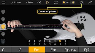 برنامه‌نما Guitar 3D - Basic Chords عکس از صفحه