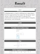 Limit Calculator Solver ภาพหน้าจอ 5
