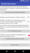 پوستر Narrative Service Sync
