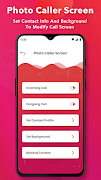 Photo Caller Screen - Full Scr ảnh chụp màn hình 6