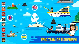 Epic Fish Hunter - Idle fishin स्क्रीनशॉट 5