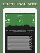 English Phrasal Verbs Quiz 스크린샷 3