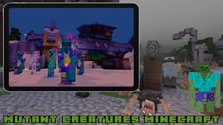 Mod Mutant Creatures Minecraft MCPE скриншот 6