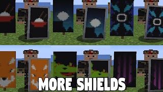 More Shields Mod Minecraft PE capture d'écran 4