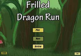 Frilled Dragon Run poster