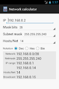 Network calculator 海報