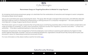 Resolute. CyberSecurity скриншот 7