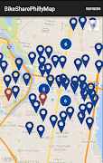 Bike Share Philly Map screenshot 2