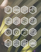 Hexanet White - Icon Pack постер