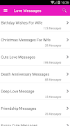 1 Schermata Love Messages