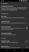 برنامه‌نما SoundWire Full-Audio Streaming عکس از صفحه