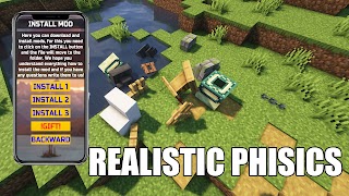 Realistic Physics Mod MCPE screenshot 7