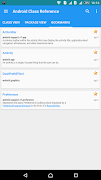برنامه‌نما Offline Android API Reference عکس از صفحه