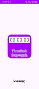 TimeCraft Stopwatch poster