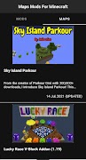 Mods & Maps for Minecraft PE Cartaz