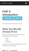 PHP Tutorials Offline تصوير الشاشة 2