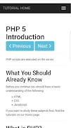 2 Schermata PHP Tutorials Offline