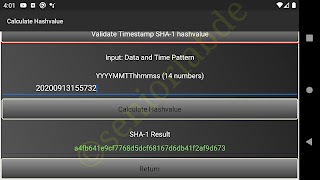 Crypt Timestamp service screenshot 3