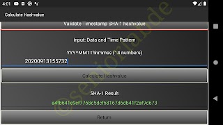 Crypt Timestamp service screenshot 3