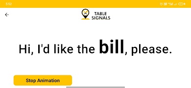 Table Signals captura de pantalla 3