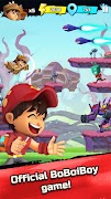 BoBoiBoy Galaxy Run ảnh chụp màn hình 1