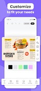 Menu Maker - Design,Templates تصوير الشاشة 1