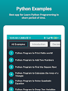 Python Programs captura de pantalla 4