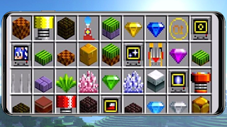 Just enough items mod for MCPE-poster