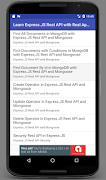 Learn Express.JS Rest API with اسکرین شاٹ 1