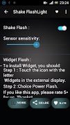 Shake FlashLight captura de pantalla 2