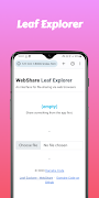 Leaf Explorer - Web Share captura de pantalla 1