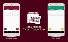 Barcode to Sheet स्क्रीनशॉट 1