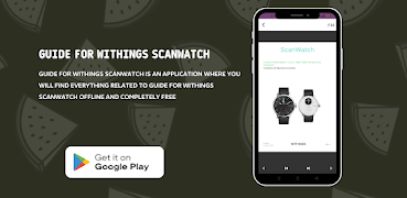 guide for Withings ScanWatch पोस्टर