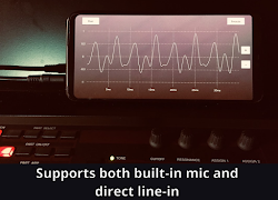 Sound Analyzer - Oscilloscope 스크린샷 1