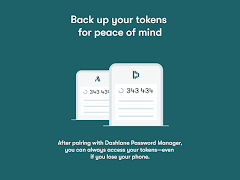 برنامه‌نما Dashlane Authenticator عکس از صفحه