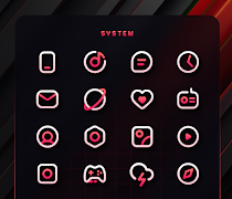 3 Schermata RedLine IconPack