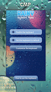 Rainy Keyboard Theme পোস্টার