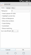 VisiScript Text Editor syot layar 3