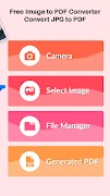 Image & JPG to PDF Converter 스크린샷 2