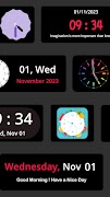 Widget IOS - Clock Widgets imagem de tela 4