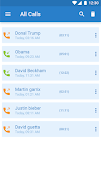 برنامه‌نما Auto call recorder عکس از صفحه