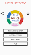 Metalldetektor - Magnetometer Plakat