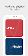 Maths and Physics formulas - w poster