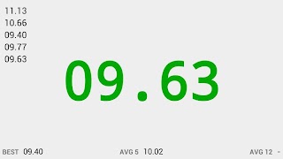 Cube Timer imagem de tela 1