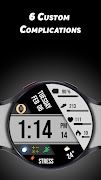 Strap Dial - Watch face capture d'écran 4
