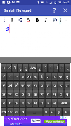 6 Schermata Santali Notepad