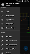 SW FEA 2D Frame Analysis تصوير الشاشة 6