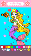 앱들엄마 공주색칠놀이 - 어린이 색칠공부 स्क्रीनशॉट 2