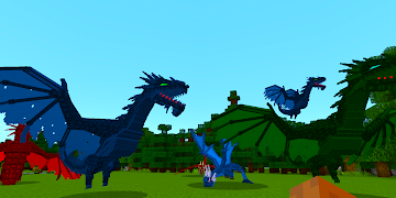 Mod Dragon Minecraft পোস্টার